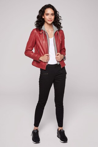 Soccx Between-Season Jacket in Red
