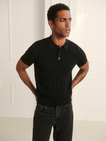 Guido Maria Kretschmer Men - Camiseta 'Nico' en negro: frente