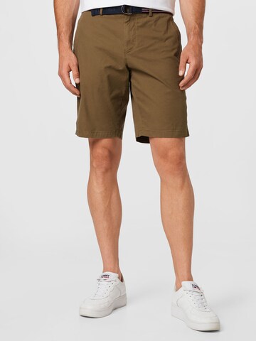 Loosefit Pantalon 'HARLEM' TOMMY HILFIGER en vert : devant