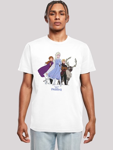 F4NT4STIC T-Shirt 'Disney Frozen 2 Group' in Weiß: Vorderseite