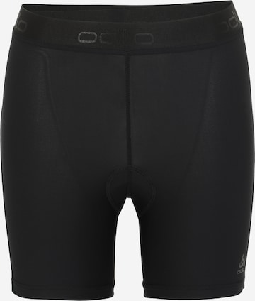 ODLO Workout Pants in Black: front