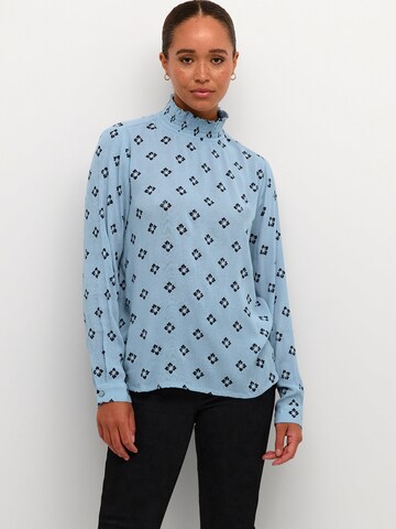 Kaffe Blouse 'Amber' in Blue: front