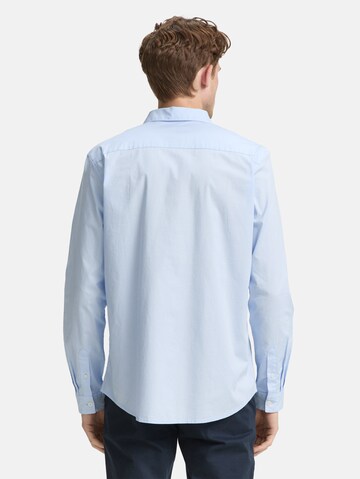 TOM TAILOR Regular fit Overhemd in Blauw