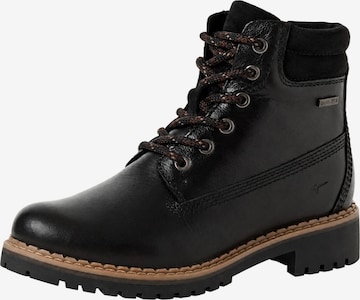 Tamaris Veterboots in Zwart: voorkant