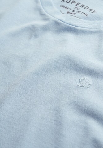 T-Shirt 'Essentials' Superdry en bleu