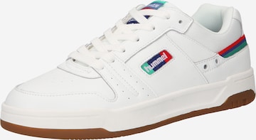 Hummel - Sapatilhas baixas 'Stockholm Lx-e' em branco: frente