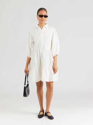 BOSS Košilové šaty 'C_Disenna' – bílá