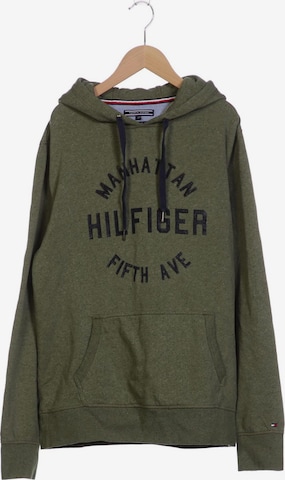 TOMMY HILFIGER Kapuzenpullover XL in Grün: predná strana