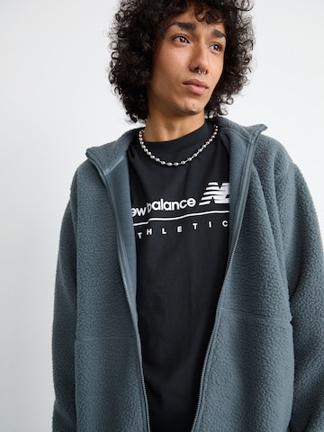 new balance Fleecejacke 'MJ53504' in Grau