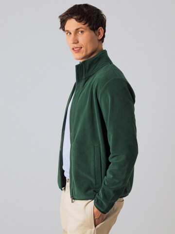 Giacca di pile di Honest Basics in verde