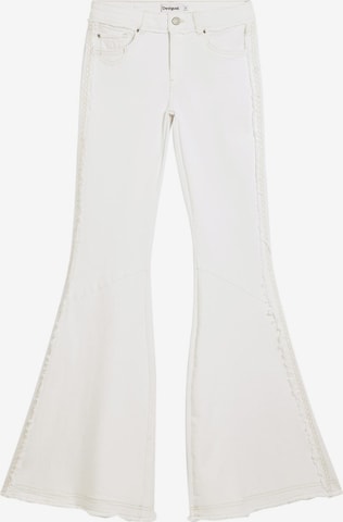 balta Desigual Kliošinis Džinsai: priekis