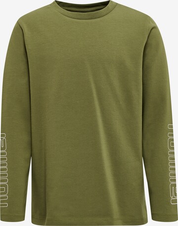 T-Shirt Hummel en vert : devant