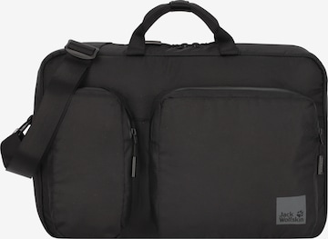 JACK WOLFSKIN Laptop Bag 'New York' in Black: front