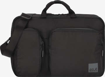 JACK WOLFSKIN Laptoptasche 'New York' in Schwarz: predná strana