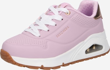 Skechers Kids Sneakers 'UNO GEN1 - SHIMMER AWAY' in Pink: front