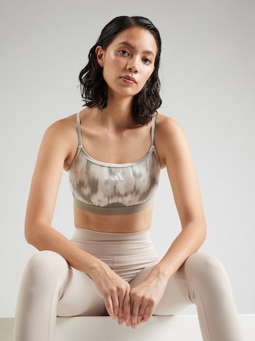 ADIDAS PERFORMANCE Μπουστάκι Αθλητικό σουτιέν σε λευκό