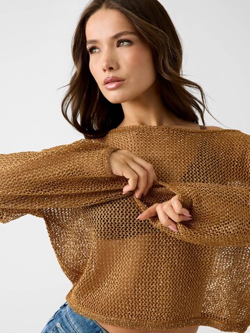 GUESS Pullover in Braun