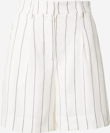 Y.A.S Regular Chino Pants 'ALIVA' in White: front