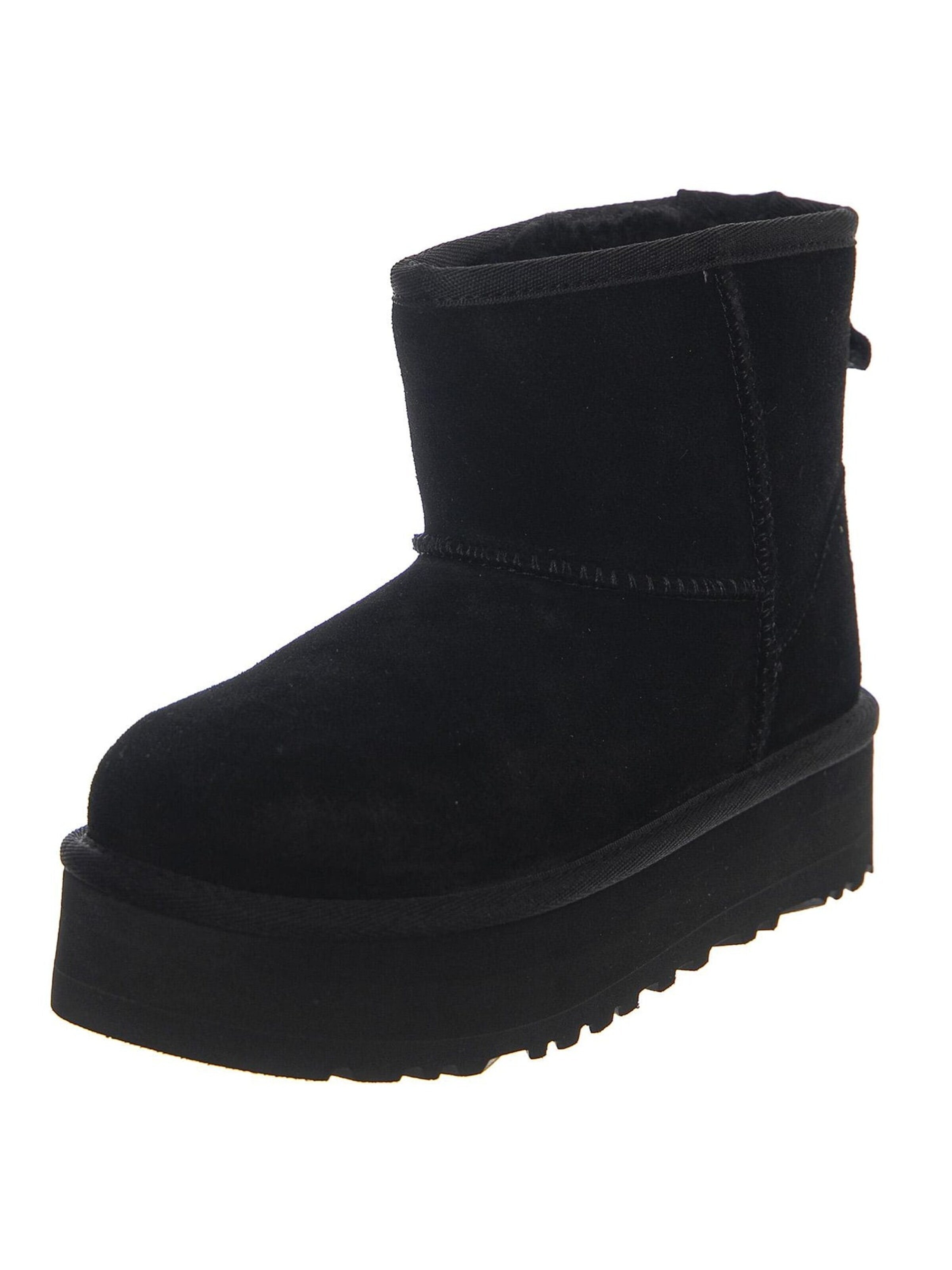 Bottes 'Mount Hope' UGG en noir : devant