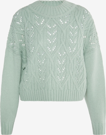 Pull-over IZIA en vert : devant