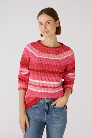 Pullover di OUI in rosa: frontale