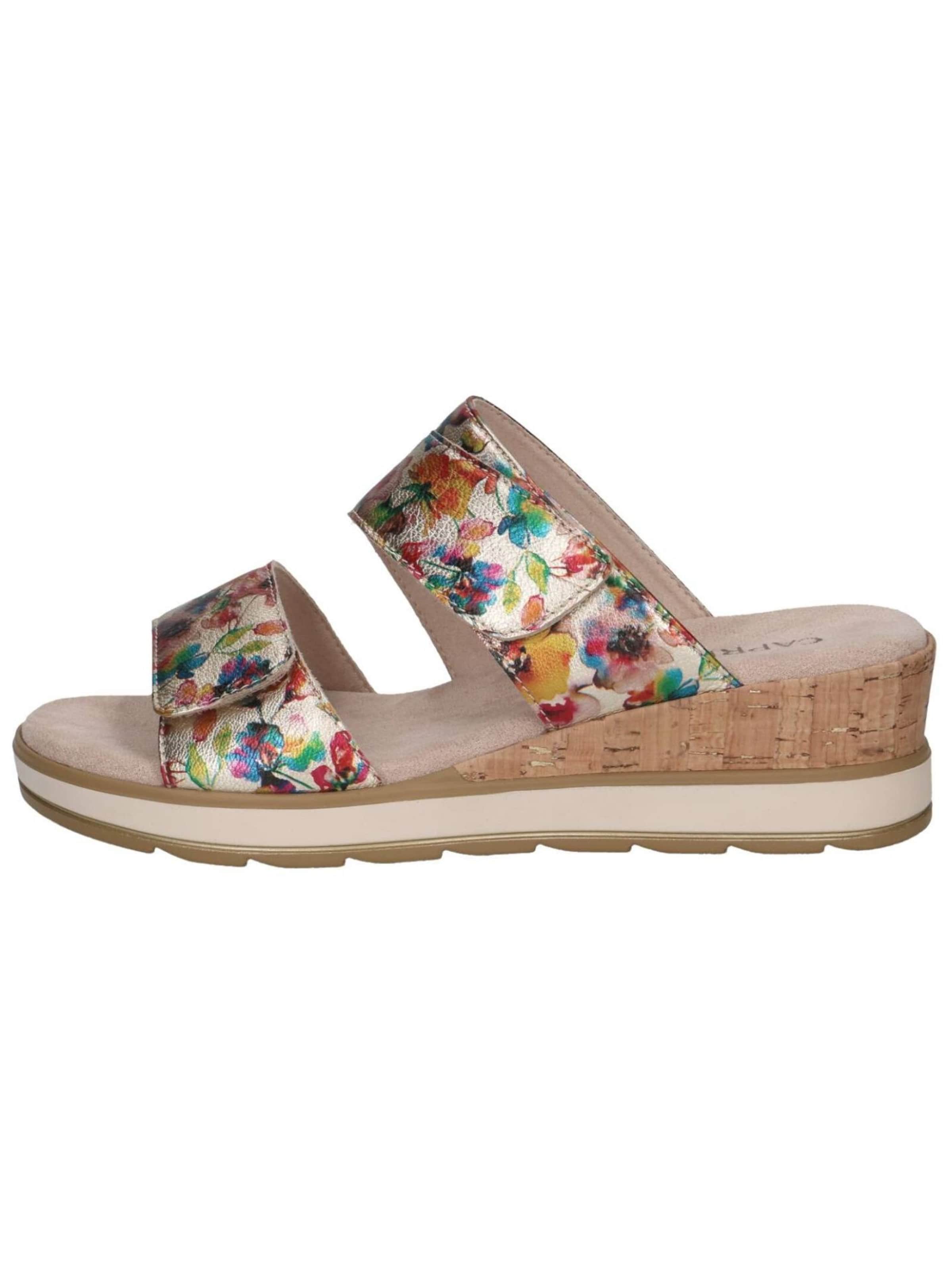 CAPRICE Pantolette in Mischfarben