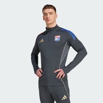 ADIDAS PERFORMANCE Functioneel shirt 'Olympique Lyon Tiro 25' in Grijs: voorkant