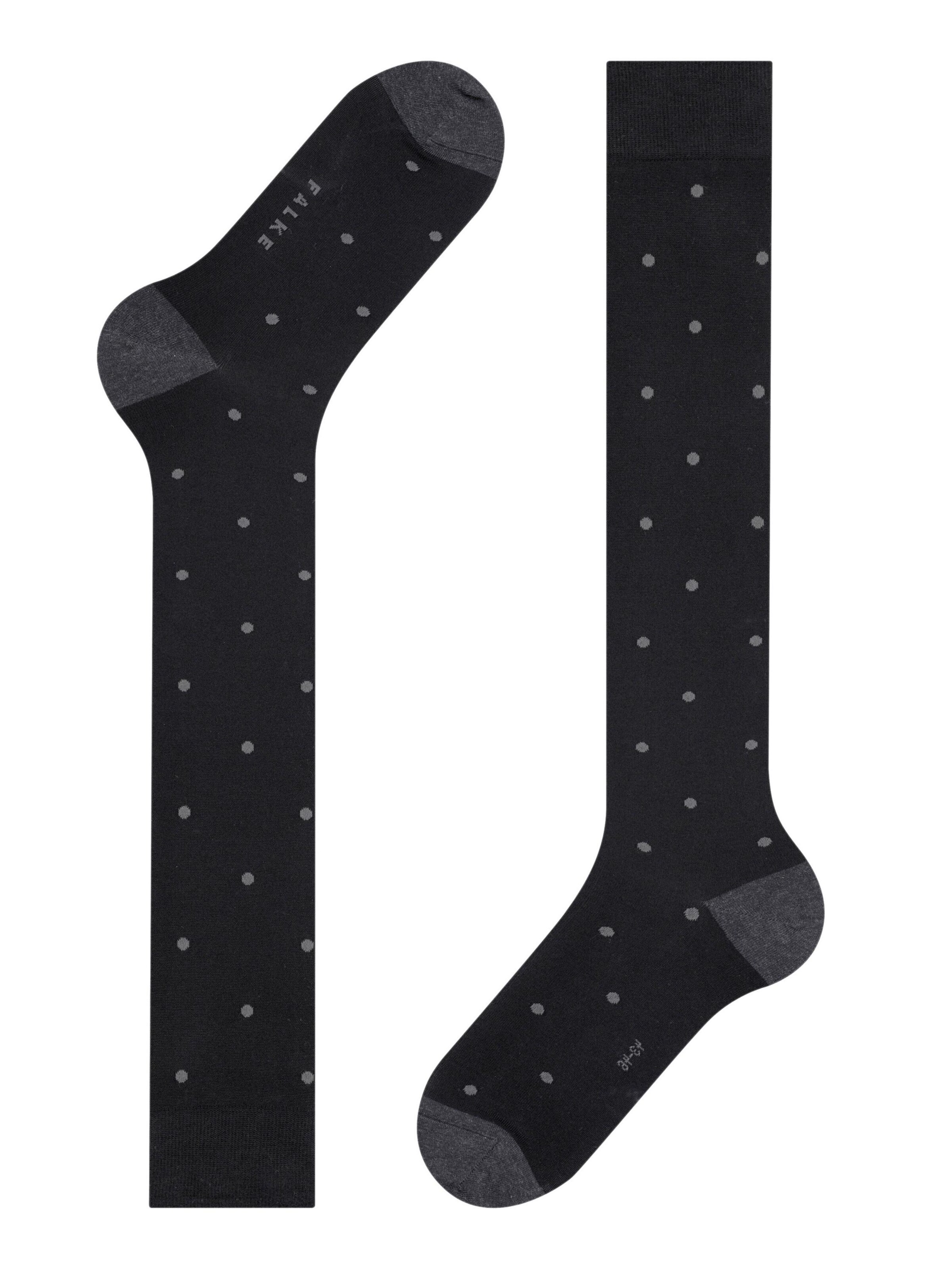 FALKE Kniestrümpfe 'Dot'‌‌‌‌‌‌‌‌‌‌ in Grau