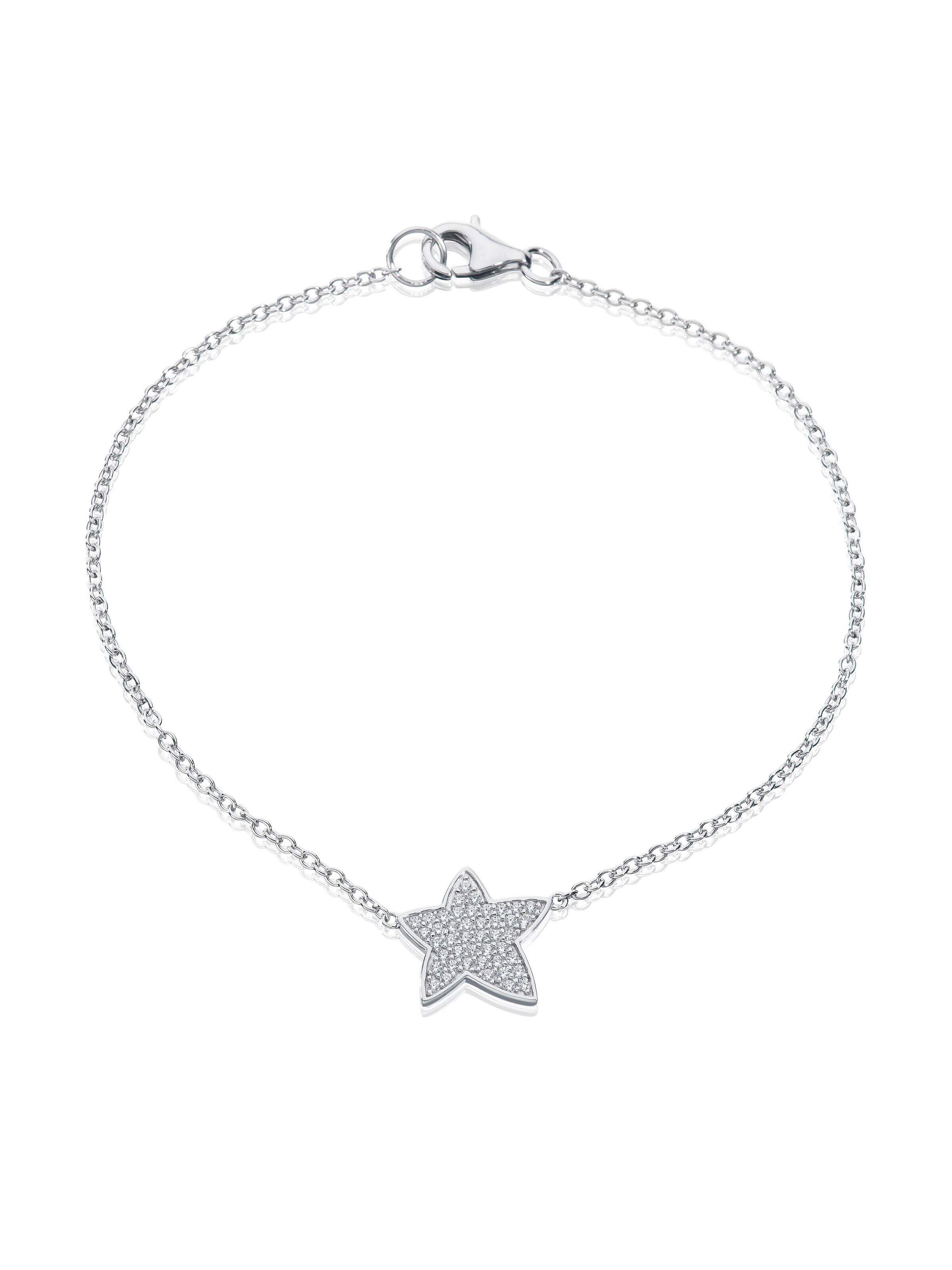 Eye Candy Bracelet 'ECJ-BR0113' in Silver: front