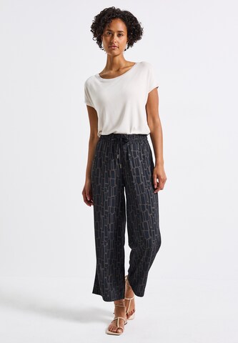 STREET ONE Loosefit Hose in Blau