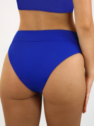 MYLILY Bikini Bottoms 'Perioden Bikini Hose Basic Slip' in Blue