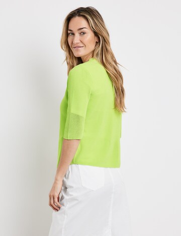 GERRY WEBER Gebreid vest in Groen