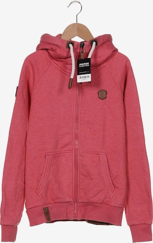 naketano Sweatshirt Zip Up Hoodie in S in Red ABOUT YOU