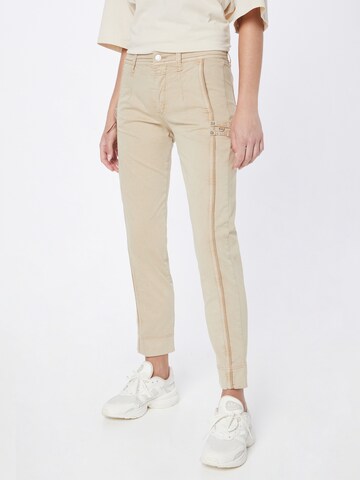 Slimfit Jeans di MAC in beige: frontale