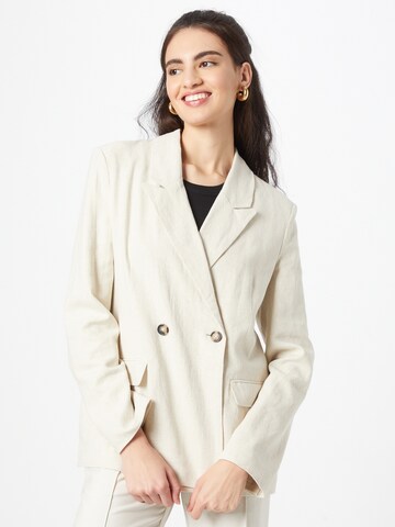 mbym Blazers 'Kimia' in Beige: voorkant