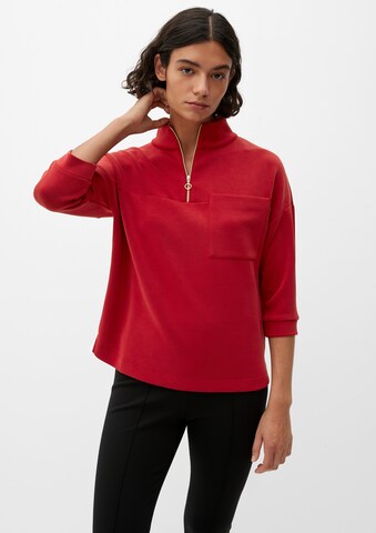 s.Oliver BLACK LABEL Sweatshirt in Red: front