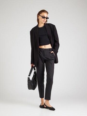 BRAX Slim fit Pleated Pants 'MARON' in Black