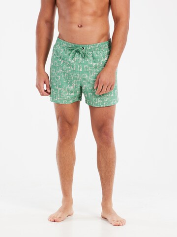 PROTEST Badeshorts 'PRTTifton' in Grün