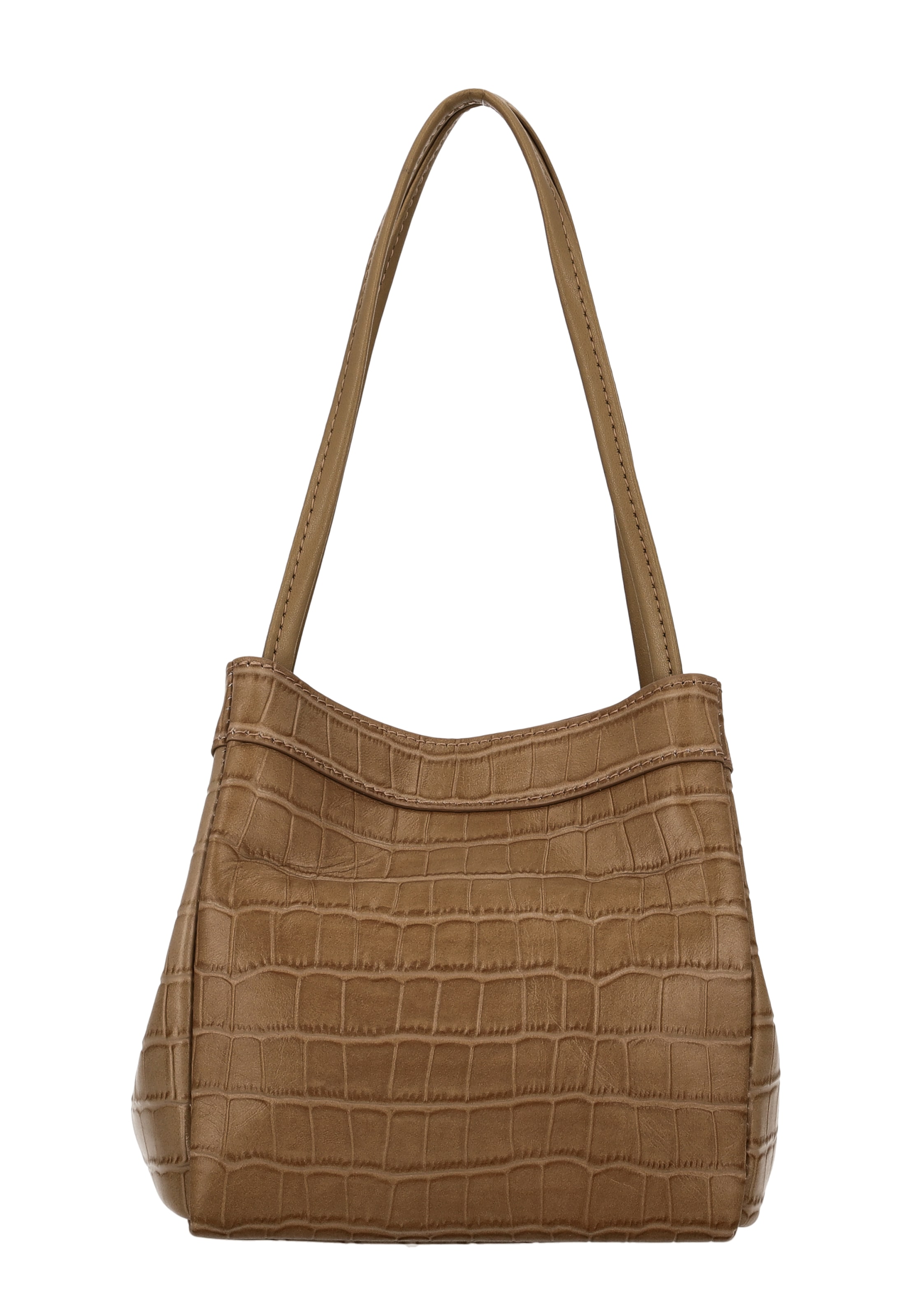 Usha Handtas in Bruin: voorkant