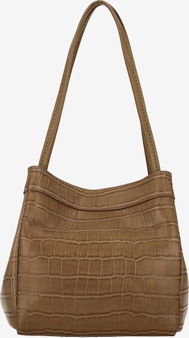 Usha Handtas in Bruin: voorkant