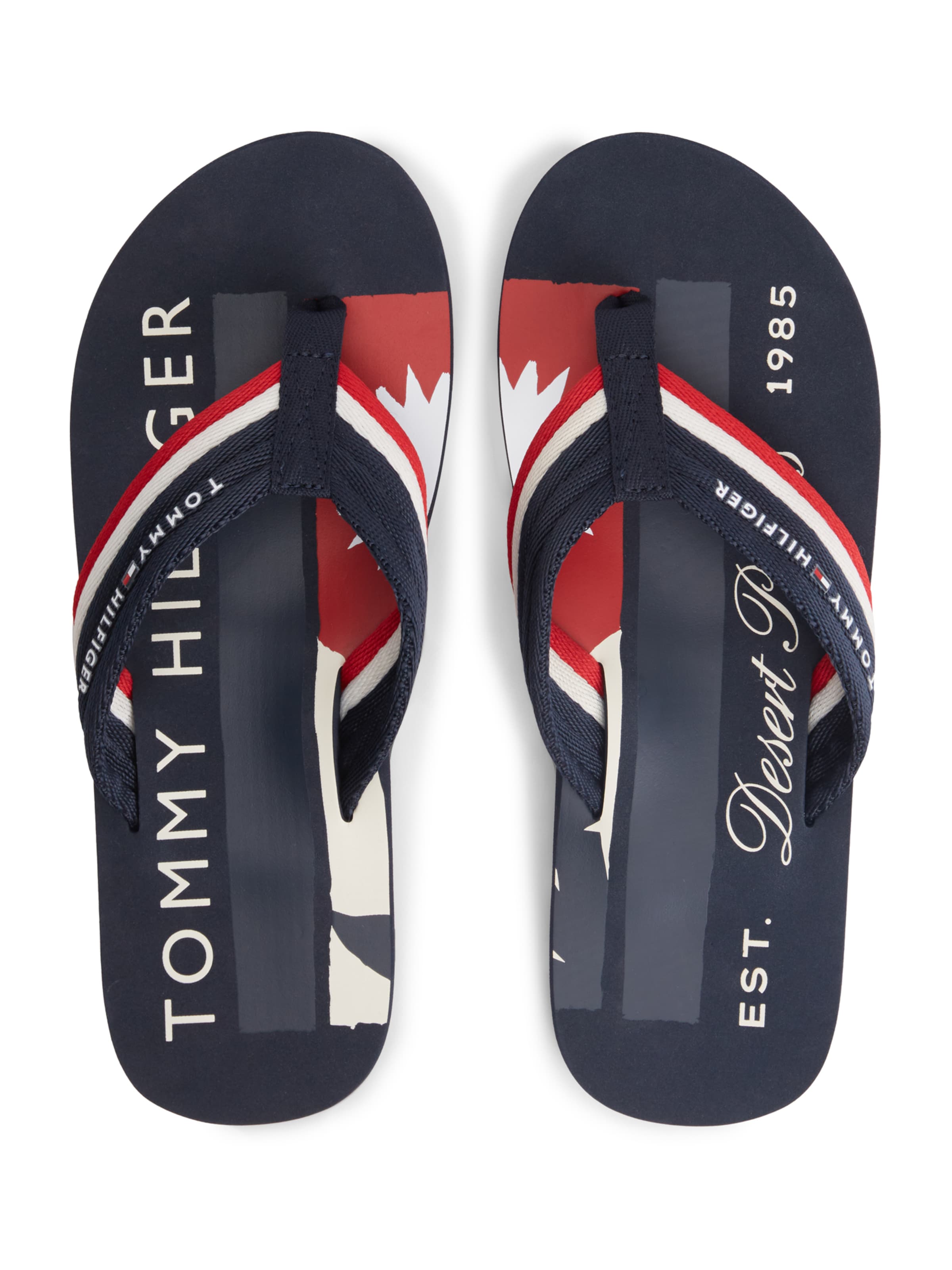 Flip-flops de la TOMMY HILFIGER pe albastru