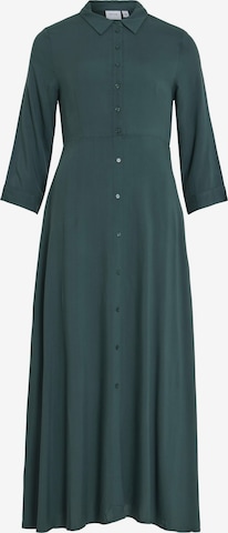 VILA Blusenkleid in Grün: Vorderseite
