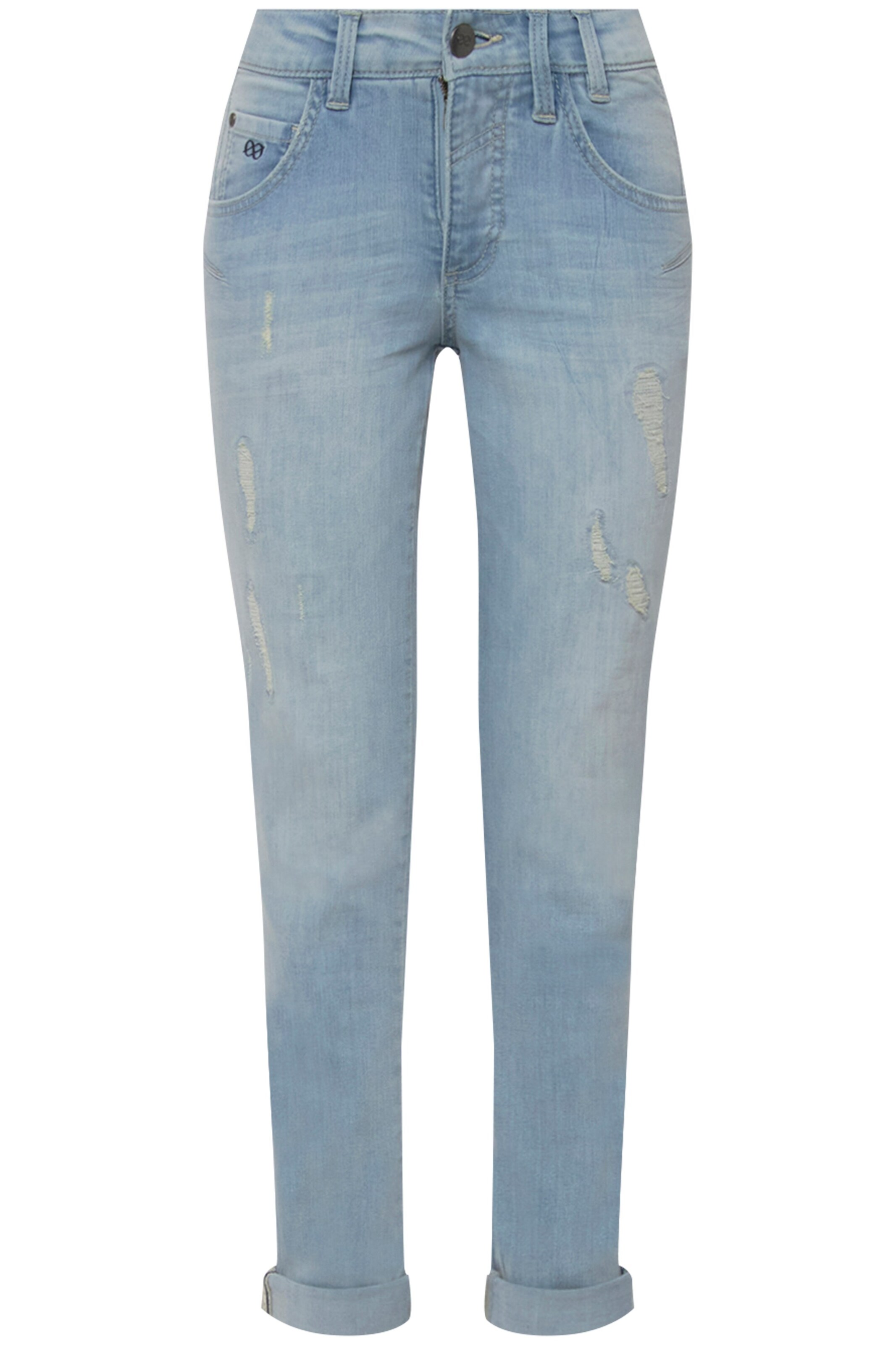LAURASØN Regular Jeans in Blauw: voorkant