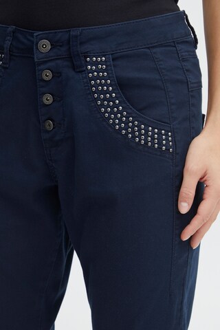 Slimfit Pantaloni 'Melina' di PULZ Jeans in blu