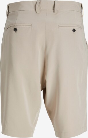 JACK & JONES regular Bukser med lægfolder 'PECHE' i beige