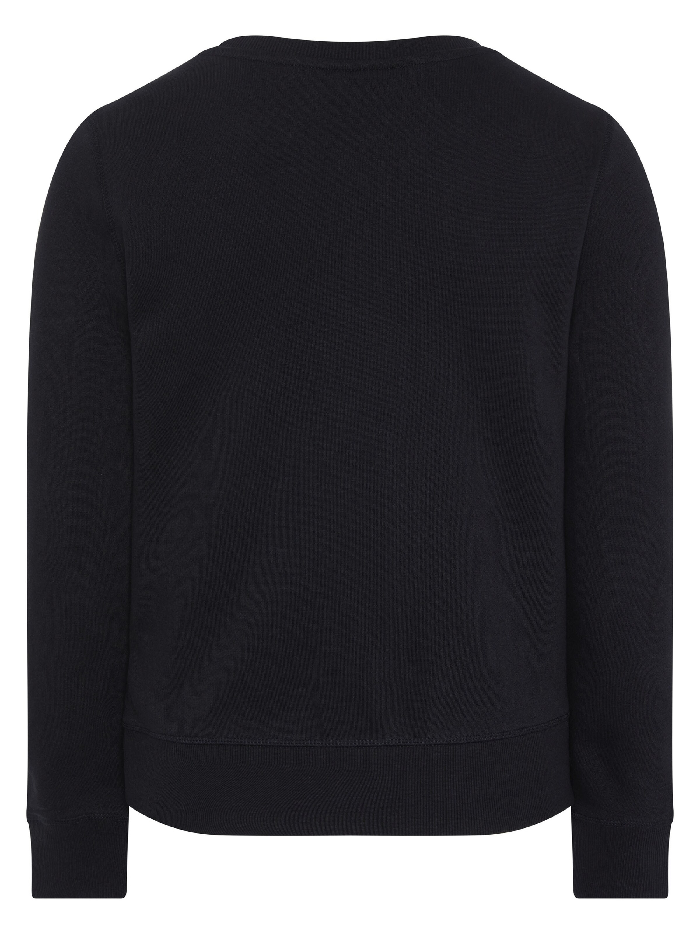 Polo Sylt Sweatshirt in Black