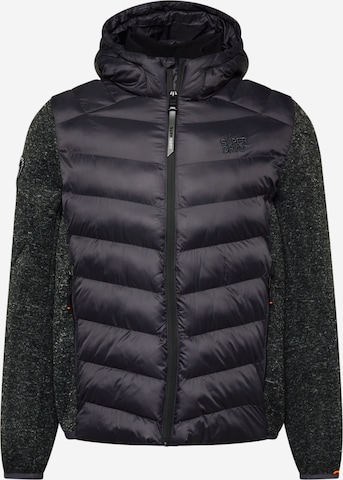 Veste mi-saison 'Storm' Superdry en gris : devant