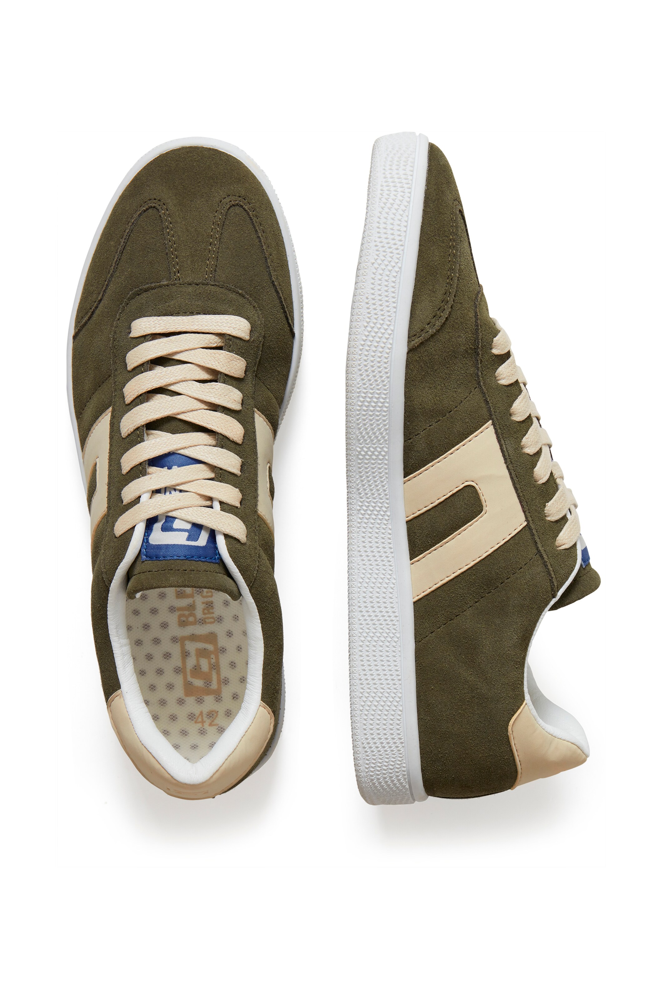 Sneaker bassa di BLEND in verde