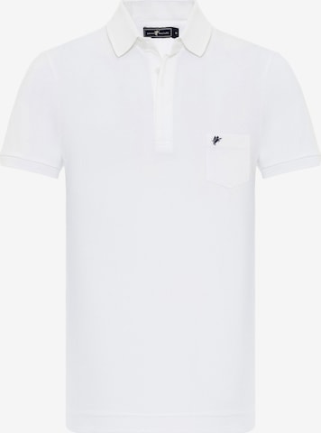 DENIM CULTURE - Camiseta 'ALARIC' en blanco: frente