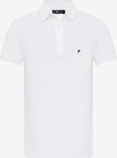 DENIM CULTURE Тениска 'ALARIC' в черно / бяло, Преглед на продукта